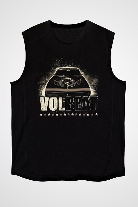 Volbeat Siyah Unisex Kolsuz Tişört