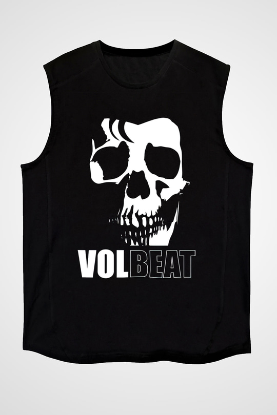 Volbeat Siyah Unisex Kolsuz Tişört