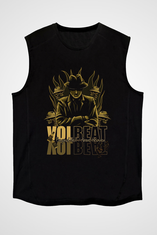 Volbeat Siyah Unisex Kolsuz Tişört
