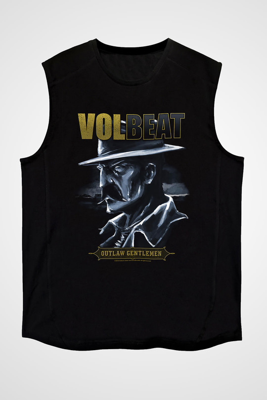 Volbeat Siyah Unisex Kolsuz Tişört
