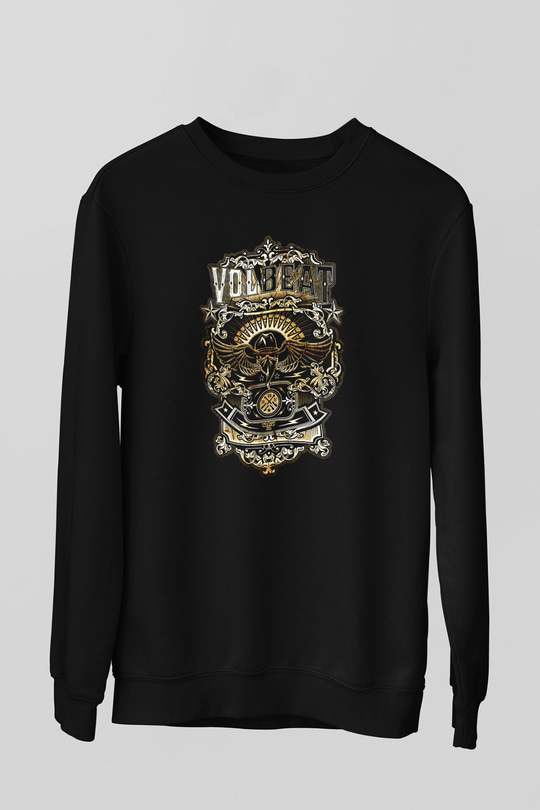 Volbeat Siyah Unisex Sweatshirt