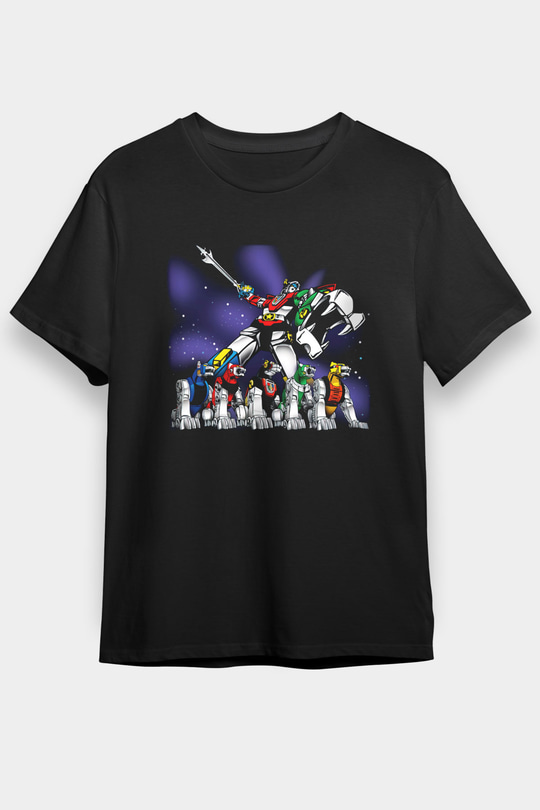 Voltron Siyah Unisex Tişört