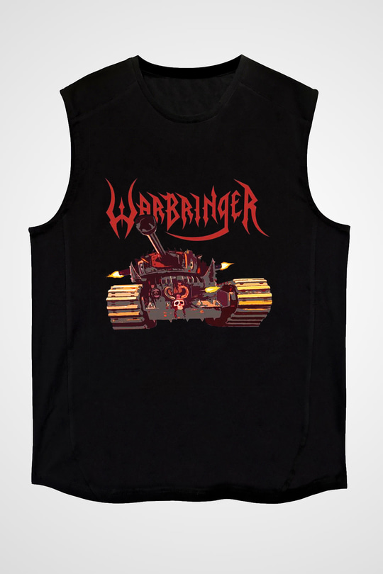 Warbringer Siyah Unisex Kolsuz Tişört