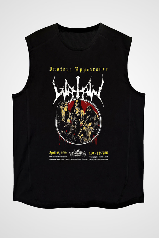 Watain Siyah Unisex Kolsuz Tişört