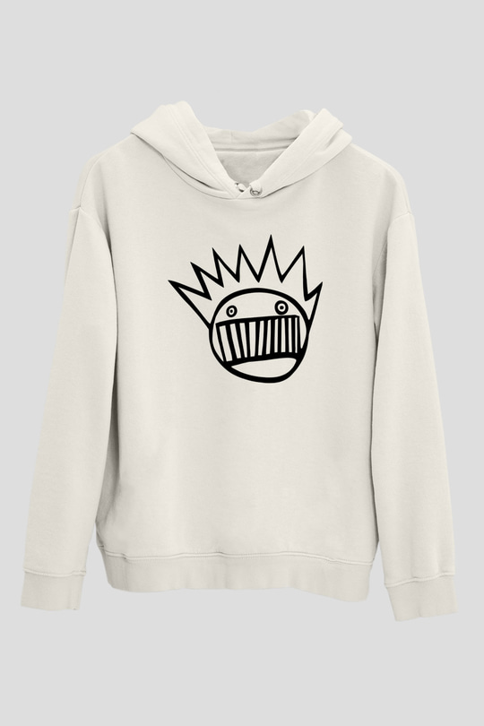 Ween Beyaz Unisex Hoodie