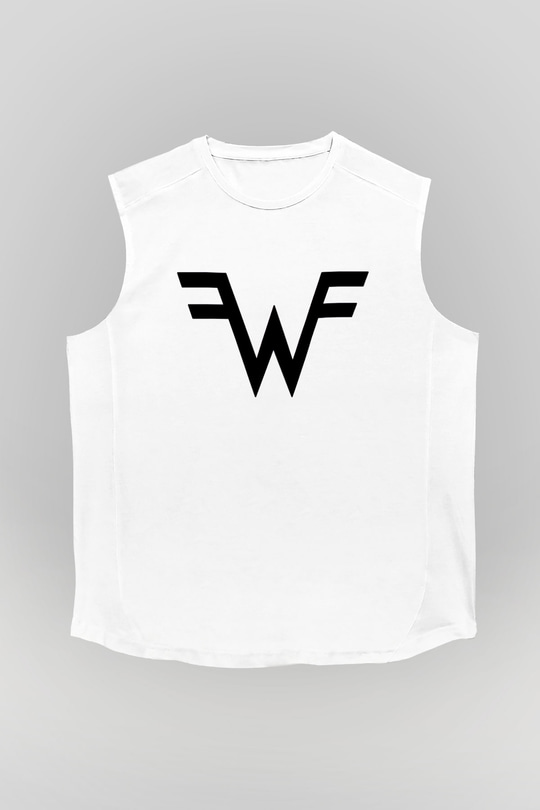 Weezer Beyaz Unisex Kolsuz Tişört