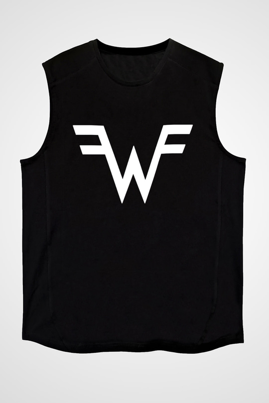 Weezer Siyah Unisex Kolsuz Tişört