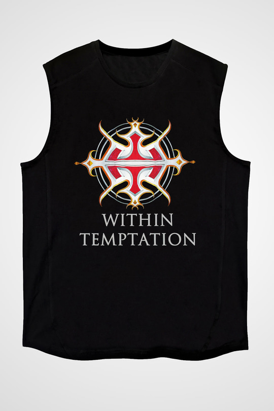 Within Temptation Siyah Unisex Kolsuz Tişört