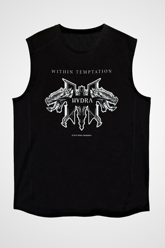 Within Temptation Siyah Unisex Kolsuz Tişört