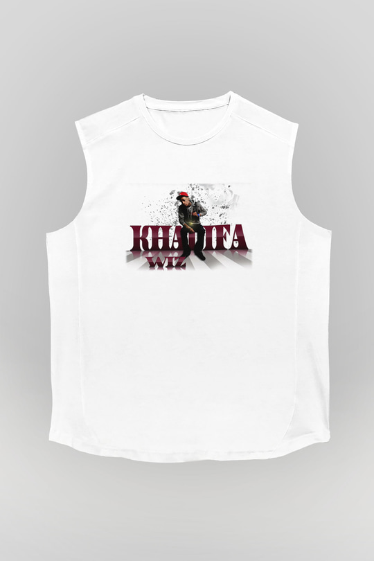 Wiz Khalifa Beyaz Unisex Kolsuz Tişört