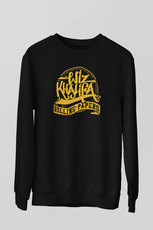 Wiz Khalifa Siyah Unisex Sweatshirt
