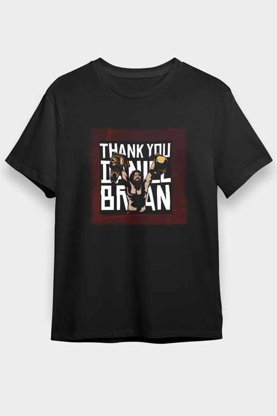 WWE Siyah Unisex Tişört