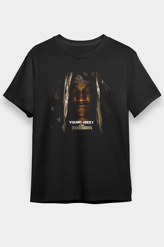 Young Jeezy Siyah Unisex Tişört T-Shirt - TişörtFabrikası