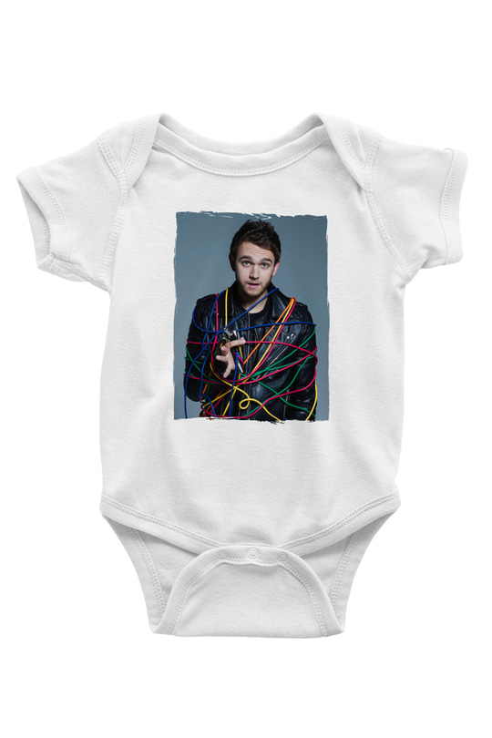 Zedd Beyaz Bebek Body - Zıbın