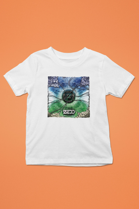 Zedd Beyaz Unisex Çocuk Tişört