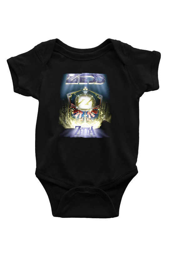Zedd Siyah Bebek Body - Zıbın