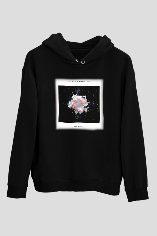 Zedd Siyah Unisex Hoodie