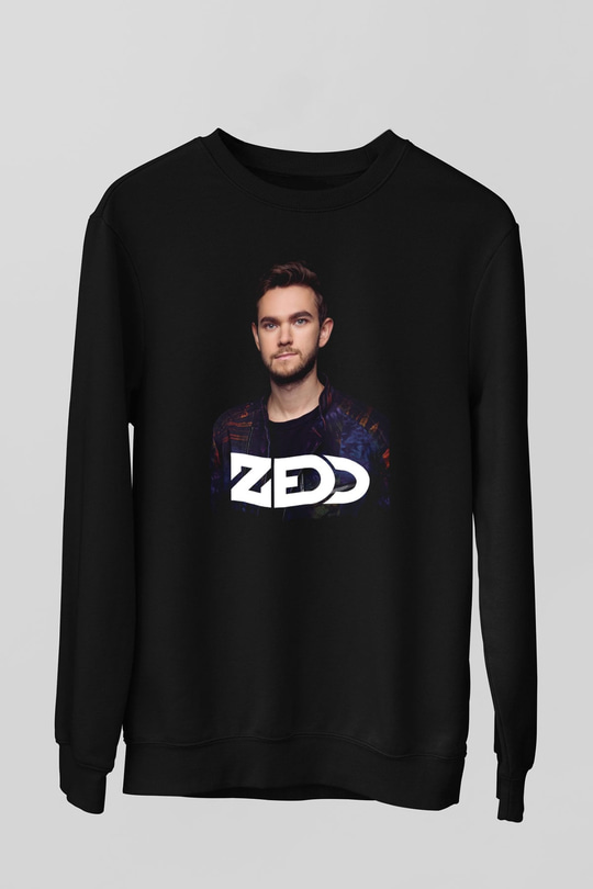 Zedd Siyah Unisex Sweatshirt