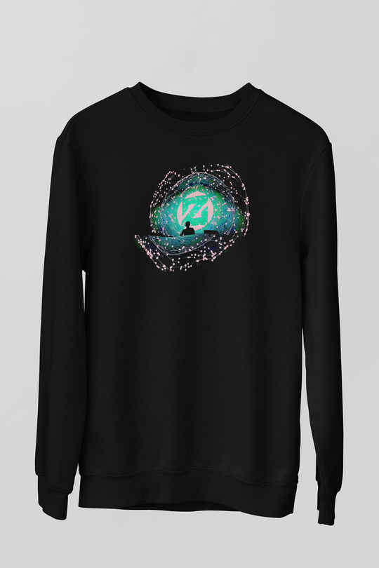 Zedd Siyah Unisex Sweatshirt
