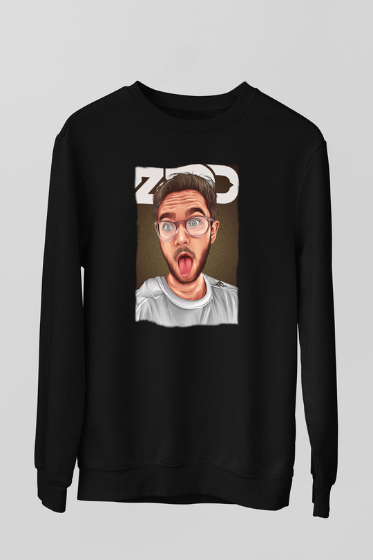 Zedd Siyah Unisex Sweatshirt