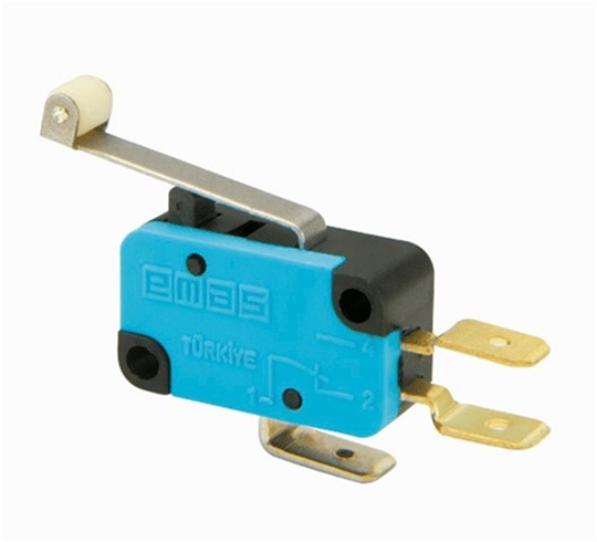 Emas MK1MİP2 Plastik Uzun Kollu Makaralı 1CO MK1 Serisi Mikro Switch