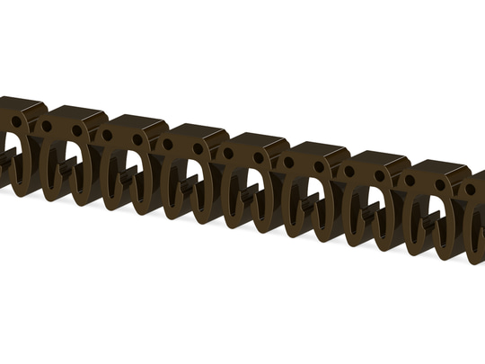 Klemsan 517001 KE 1 (1) Rakam Kablo etiketi 0,5-1,5 mm² Kablolar için