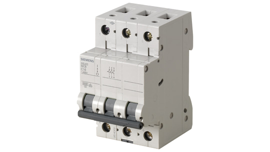 Siemens 5SL6340-7YA 40A; 3 Fazlı; 5Sl Classic Anahtarlı Otomatik Sigorta; 6Ka; C Tipi; Yavaş Karakterli