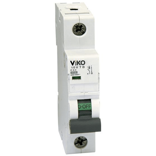 Viko 10VTB-1C63 10kA C tipi 1x 63A Otomatik Sigorta