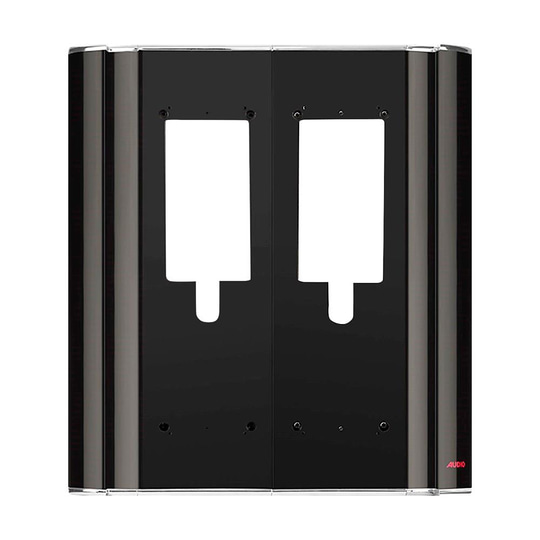 Audio 001361A Siyah Çiftli Zil Panel Altlığı