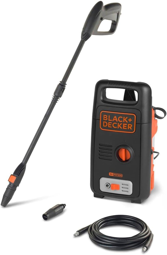 BLACK+DECKER BXPW1300E YÜKSEK BASINÇLI ARABA YIKAMA MAKİNESİ 100BAR