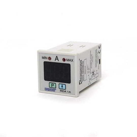 Emas RDA1A RD Serisi 230VAC 1CO5A (rezistif) Dijital Ampermetre Panelmetre