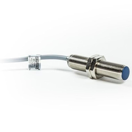 Emas SIM12FM1PC2 Metal Düz PNP-NO 2mm 2m Kablolu M12 Endüktif Sensör