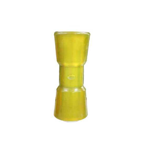 LASTIK TAKOZ - OVAL 20CM / RENKLI ŞEFFAF SARI