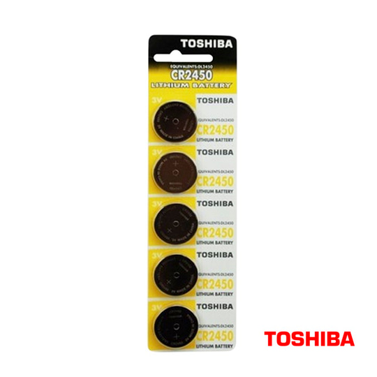 TOSHIBA CR 2450 LITHIUM 5Lİ PİL