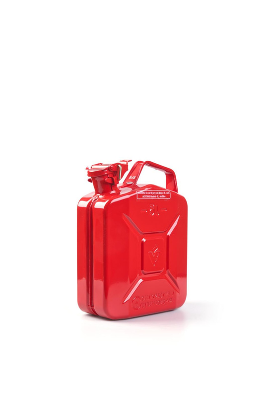 VALPRO 5LT METAL YAKIT BİDONU – KIRMIZI