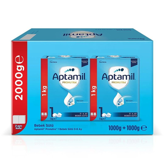Aptamil 1 Pronutra Bebek Sütü 2000 gr