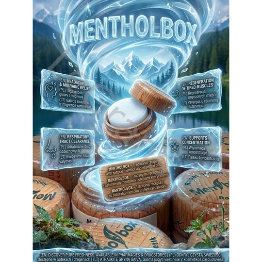 Mentholbox Nemlendirici Masaj Kremi (Migren Taşı) 6 gr