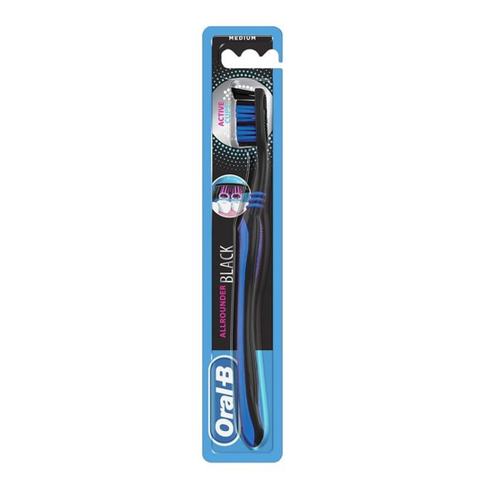 Oral-B Allrounder Black Manuel Diş Fırçası Mavi