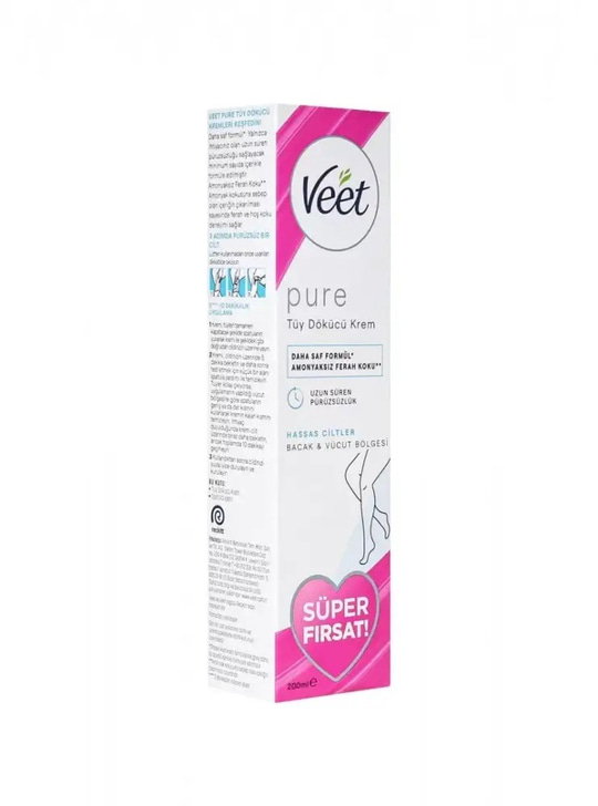 Veet Pure Tüy Dökücü Krem Hassas Cilt 200 ml