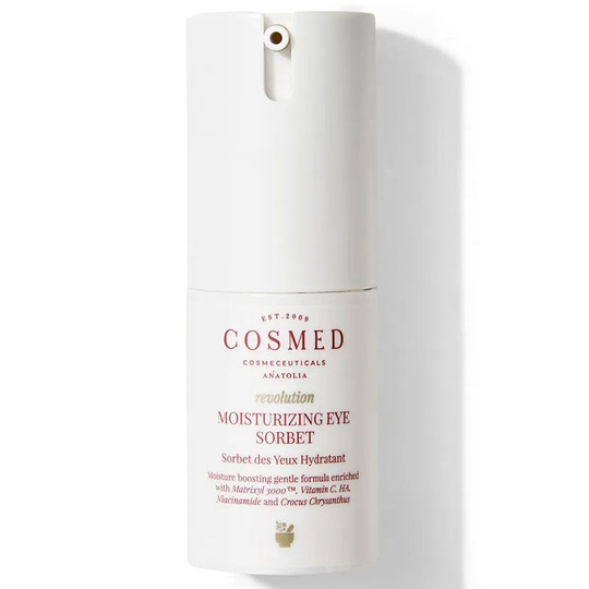 Cosmed Revolution Moisturizing Eye Sorbet - C Vitamini İçeren Aydınlatıcı Etkili Su Bazlı Göz Çevresi Bakım Kremi - İlk kırışıklıklar 15 ml