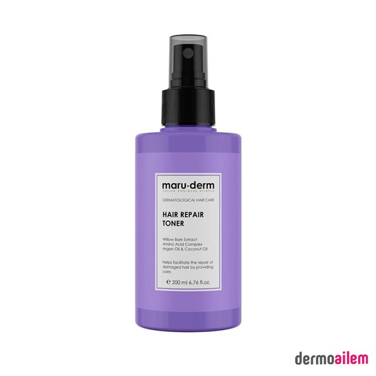 Maruderm Saç Tonik | Onarıcı Saç Bakım Toniği 200 ML | Yıpranmış Zayıf Saçlar | Vegan