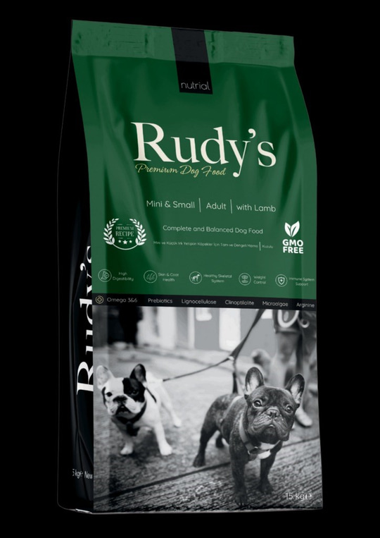 Rudys Premium Mini & Küçük Irk Yetişkin Köpek Maması Kuzulu 15 Kg