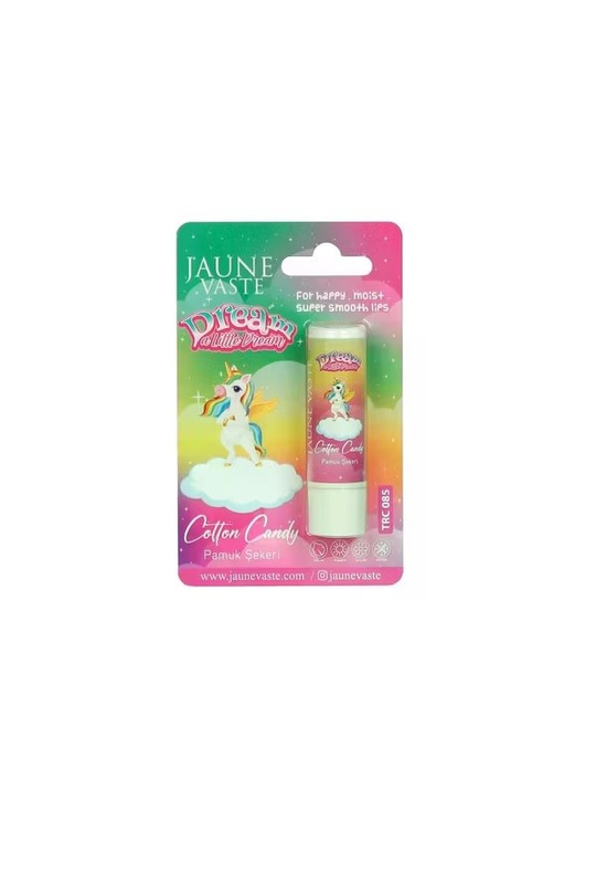 Jaune Vaste Lip Balm Kids Unicorn Dudak Kremi Pamuk Şekeri 5 gr