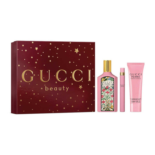 Gucci Flora Gorgeous Gardenia Kadın Parfüm Seti (EDP 100ml + Body Lotion 50ml + EDP 10ml)