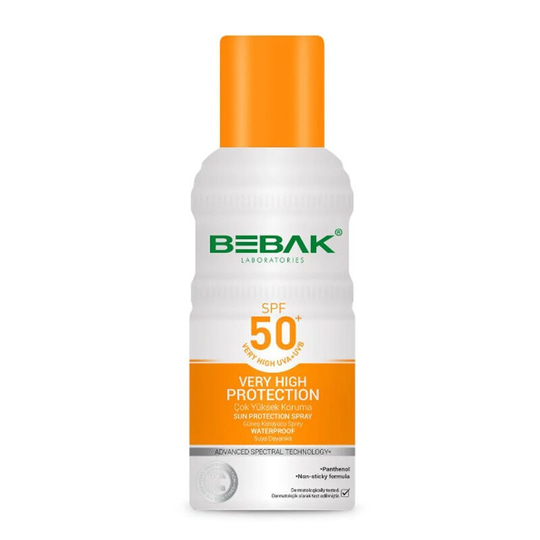 Bebak Güneş Koruyucu Sprey 50+ Faktör 150 ml