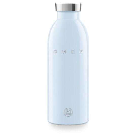 Smeg 50s Style Retro Clima Bottle Çelik Termos 500 ml - Mavi