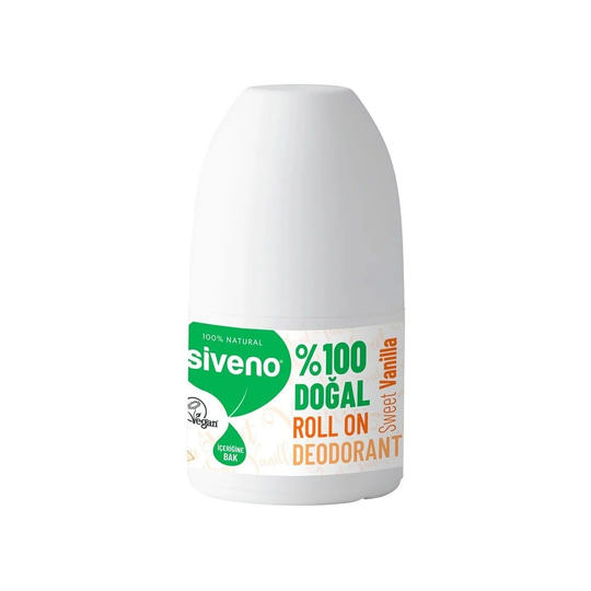 Siveno Vegan Sweet Vanilla Roll On Deodorant 40 ml