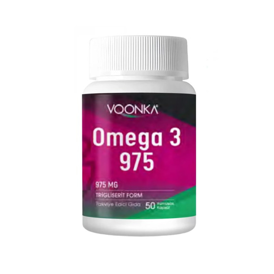 Voonka Omega 3 975 mg 50 Yumuşak Kapsül