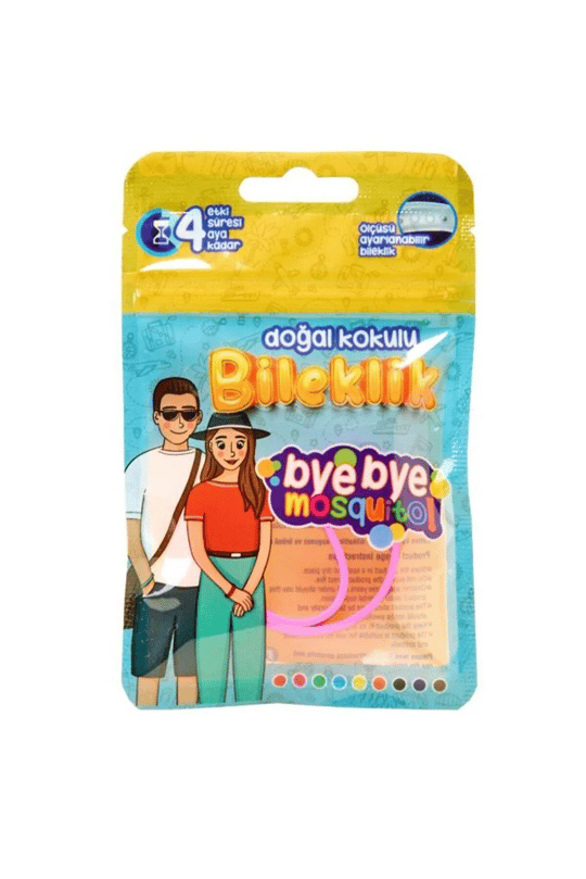 Bye Bye Mosquito Sivrisinek Kovucu Bileklik Yetişkin