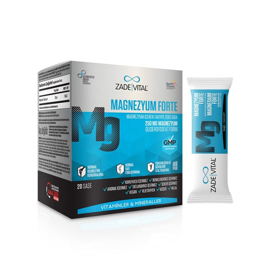 Zade Vital Magnezyum Forte 30 Saşe